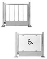 Alvarado VSG-1-SS Waist High Pedestrian Gates