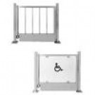 Alvarado VSG-1-SS Waist High Pedestrian Gates